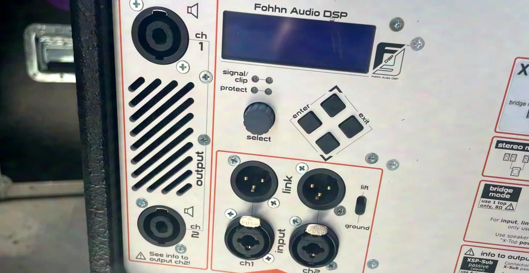 Fohhn XS-30 incl. transport case