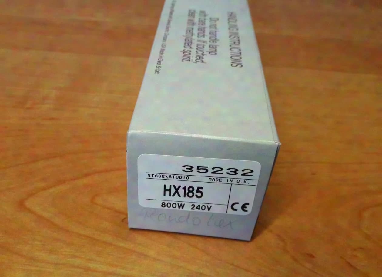 GE 35232 HX 185 800W/240V Rondolux lamp