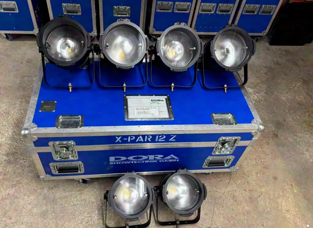 GLP FUSION X-Par 12 Z IP65 6-piece set incl. case