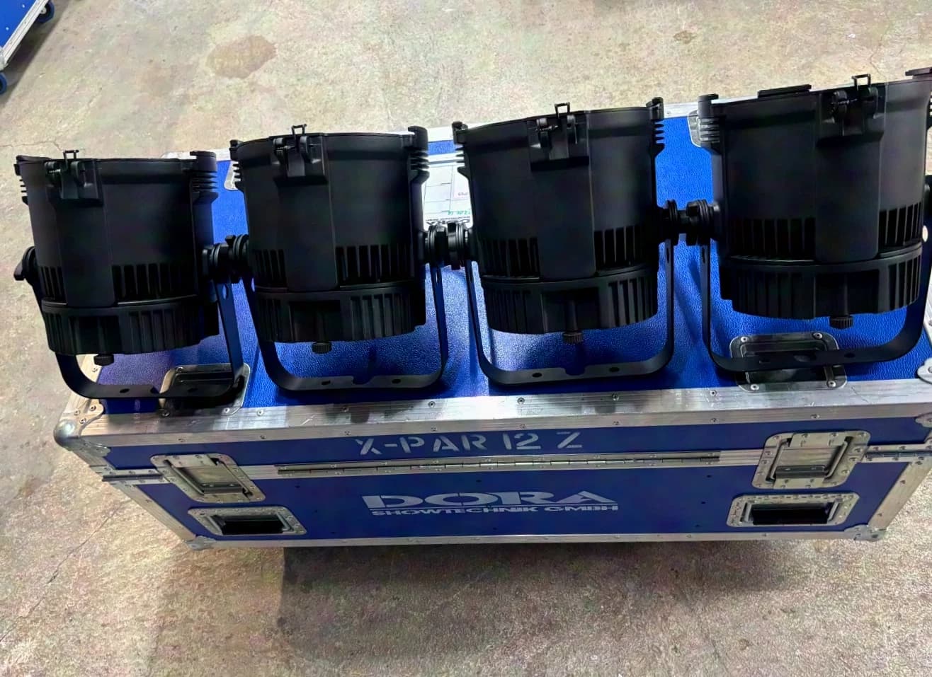 GLP FUSION X-Par 12 Z IP65 6-piece set incl. case