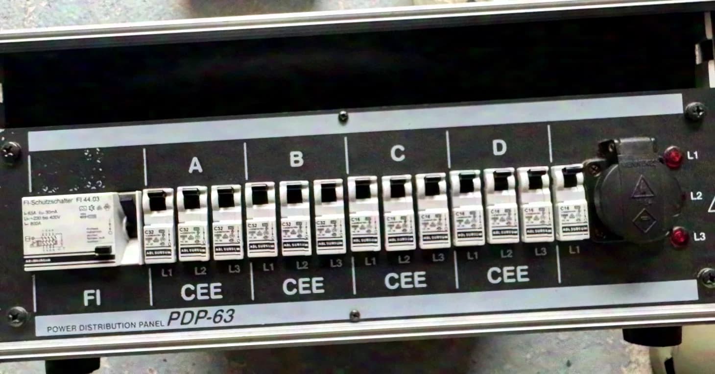 GLP Power Distribution Panel PDP-63
