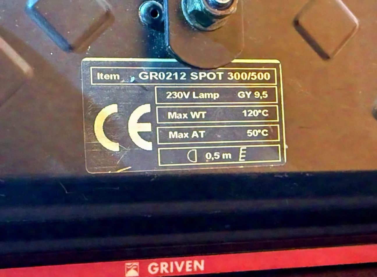 GRIVEN GR0212 SPOT 300/500 Theater Spot