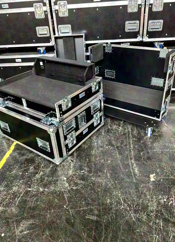 GT-Case hood case, 3-part, for Allen & Heath Avantis + 2 HE base