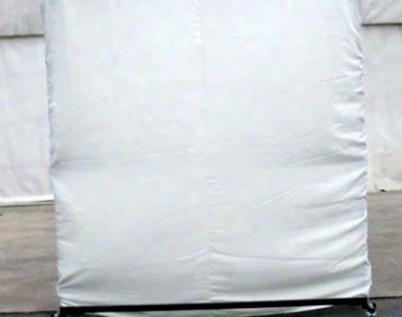 Mobile coat rack for up to 100 garments Paravent / privacy screen -> quick, rollable room divider for rooms