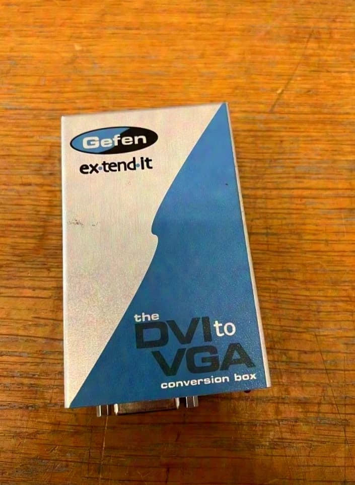 Gefen DVI to VGA conversion box