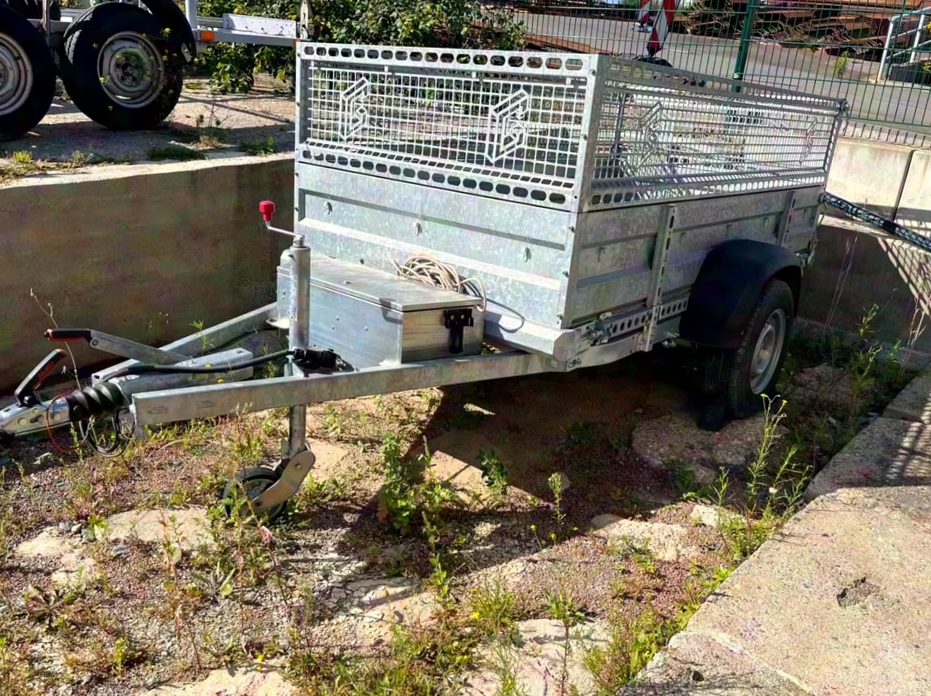 Gerdes GA 1500 conveyor belt trailer inspection valid until 05/26