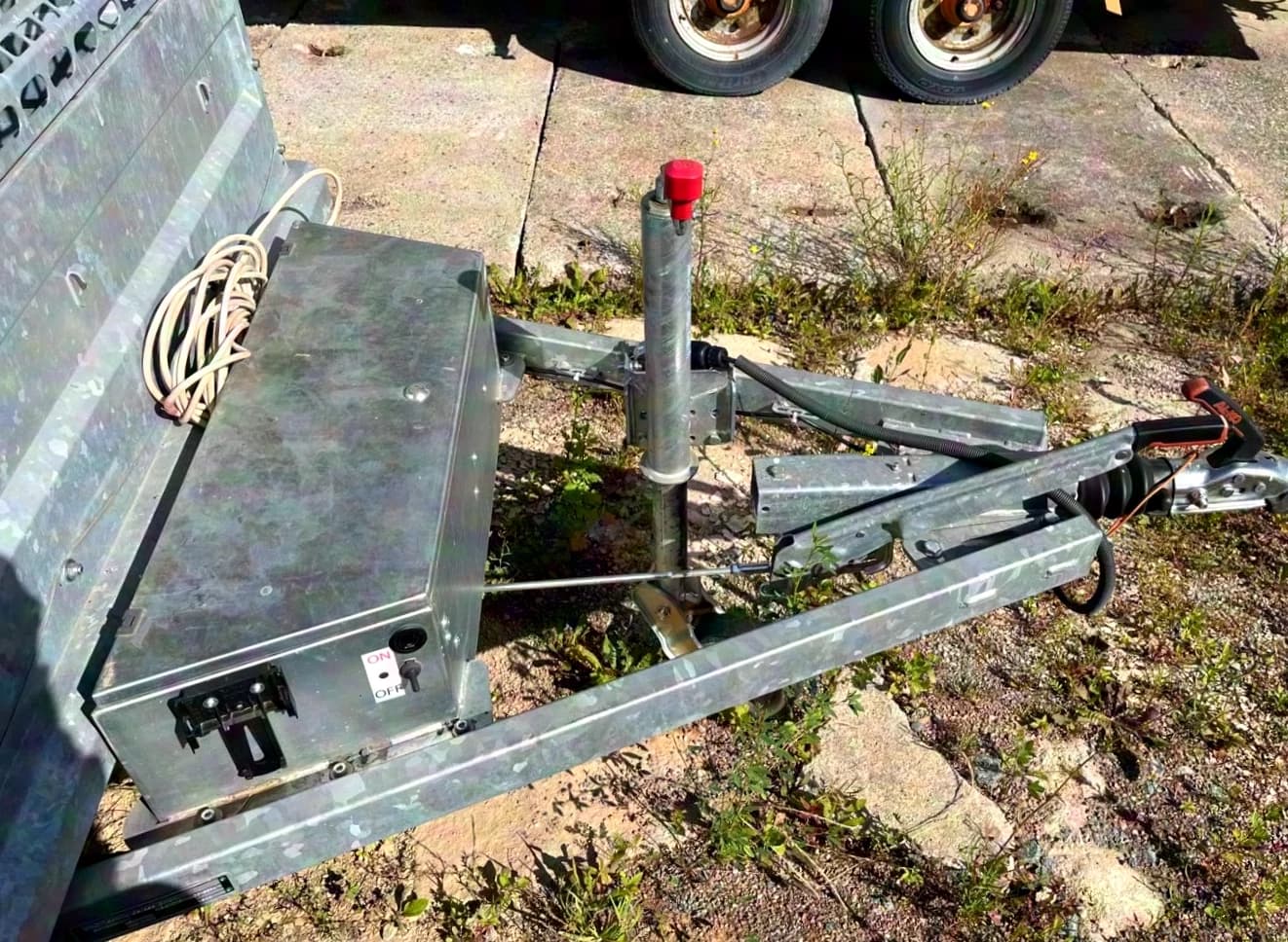 Gerdes GA 1500 conveyor belt trailer inspection valid until 05/26