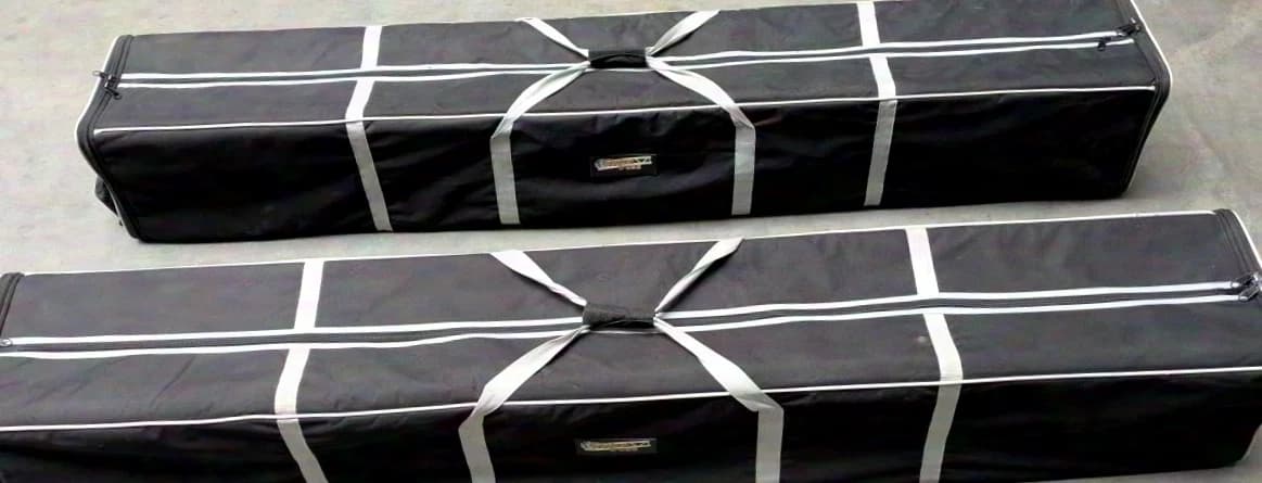 Global Truss F34-200 Set consisting of 2x 2m 4-point truss including softbag - Like new