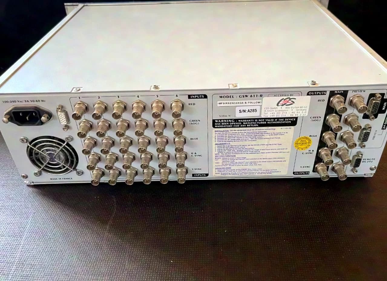 Graphic Switcher GSW-611-R