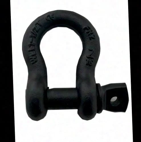 Green Pin Used | Harp 1,5T - Bow Shackle - Black