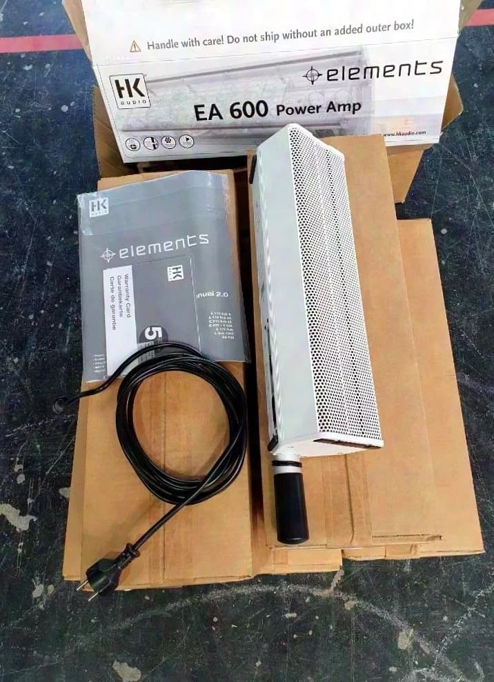 HK AUDIO Elements EA 600 amplifier module 230 Volt white "always provide the following no.: 87*"