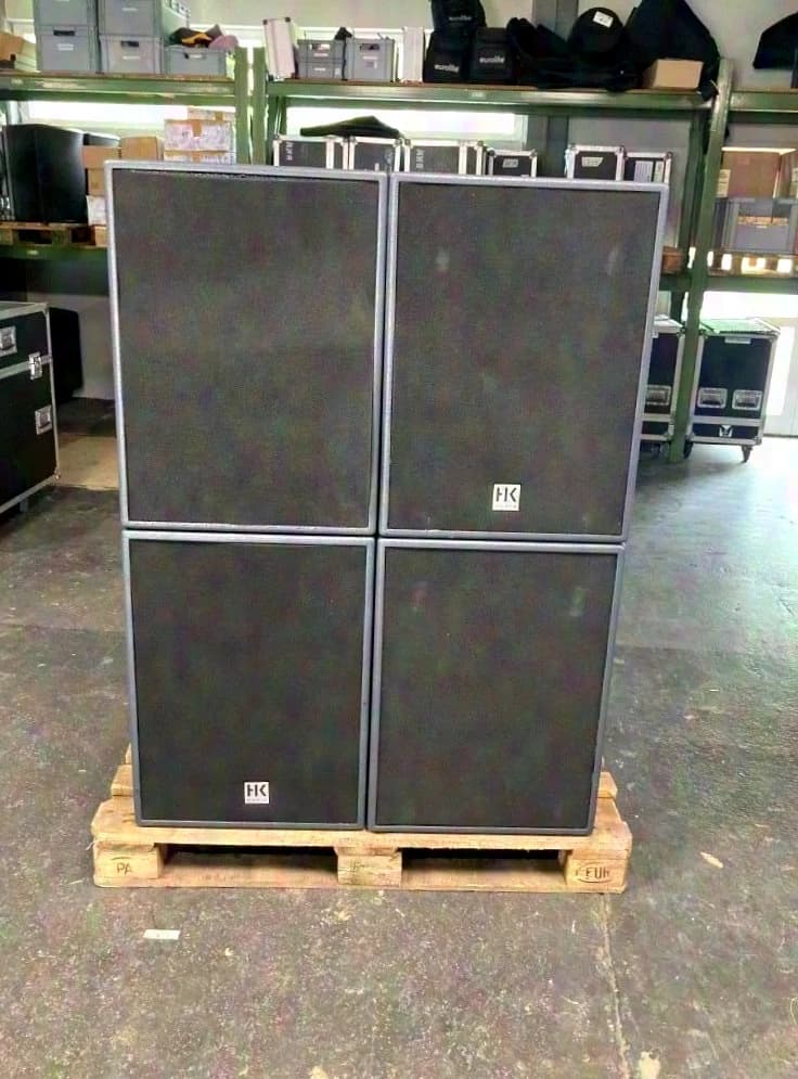 HK Audio Projector active 18" subwoofer, horn-loaded