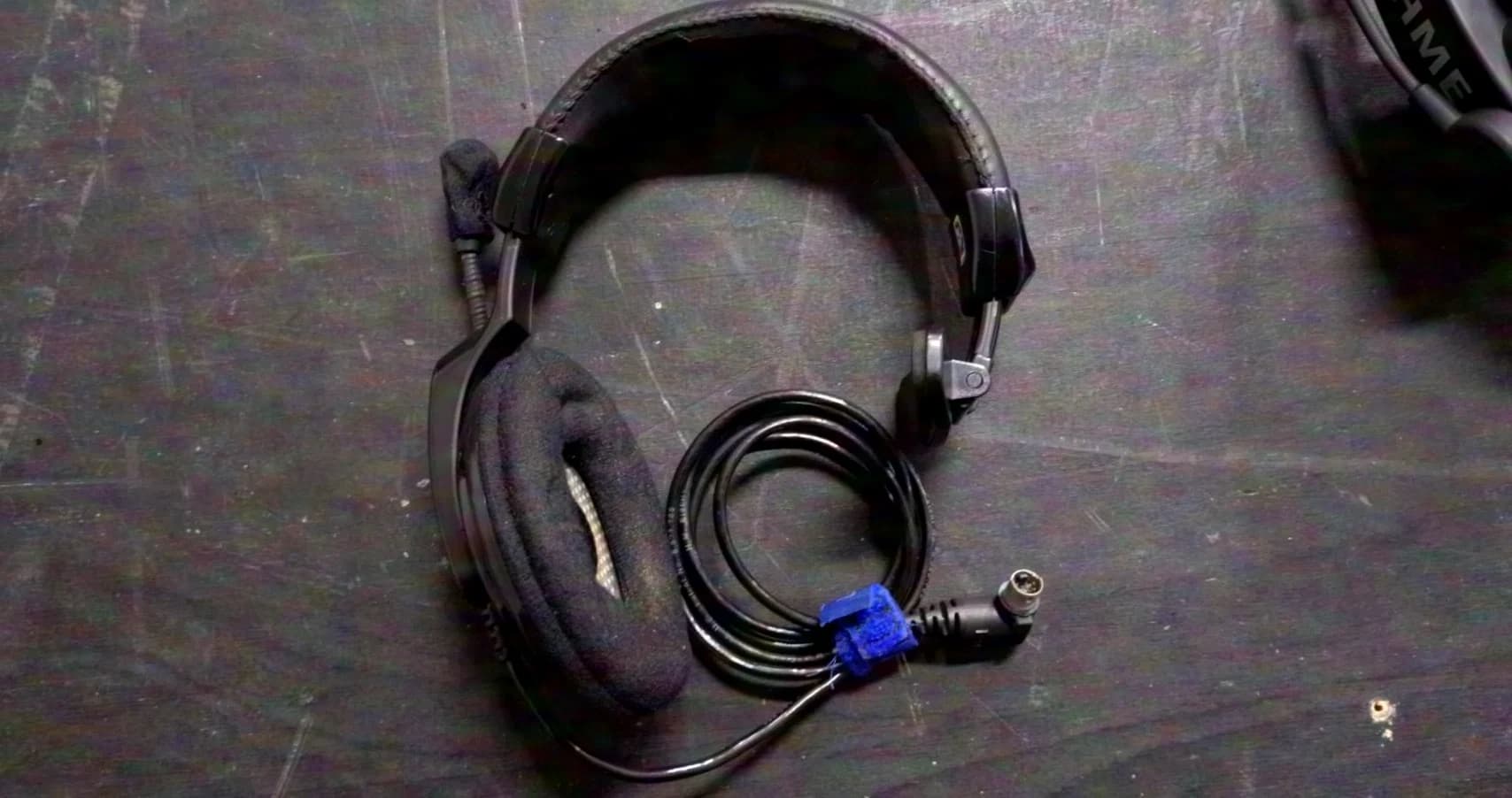 HME bundle of headsets, single-ear, dual-ear, for HME DX200, used