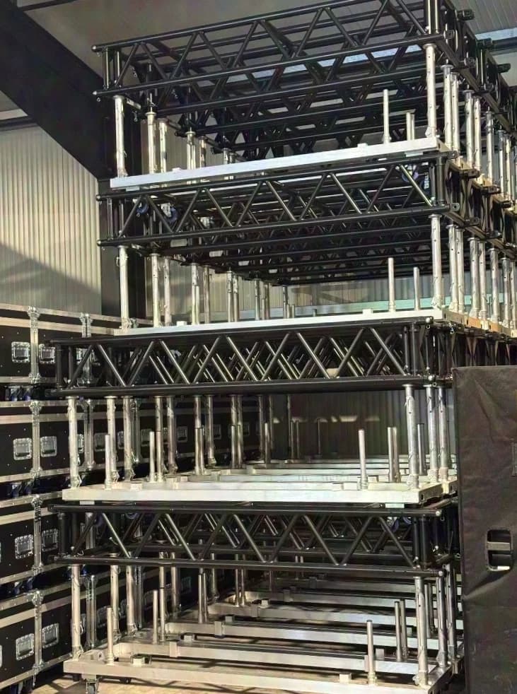 HOF MLT TWO MLT2 incl. Folding Dolly Touring Truss PRERIG Truss