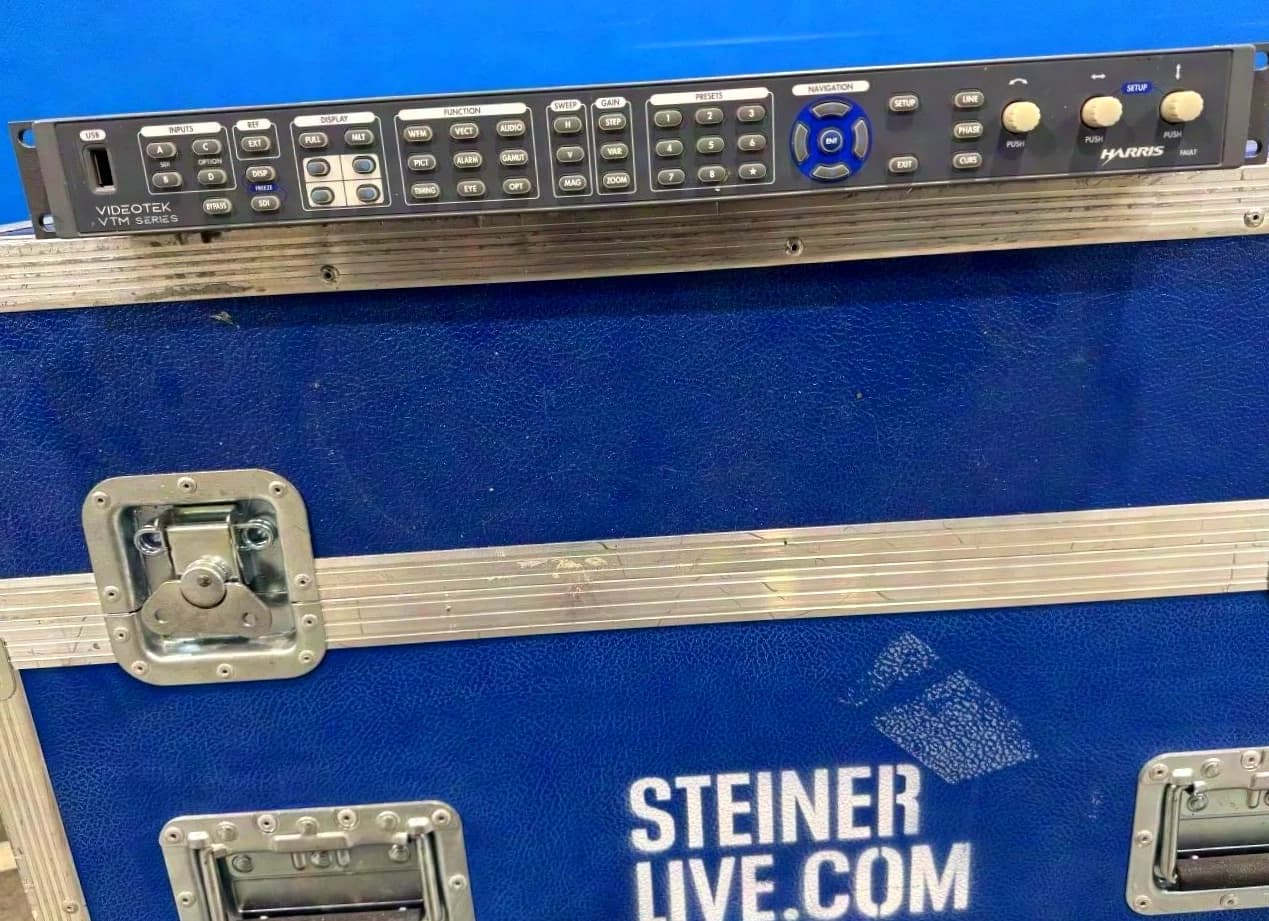 Harris Videotek VTM4100 HD Measurement Rack