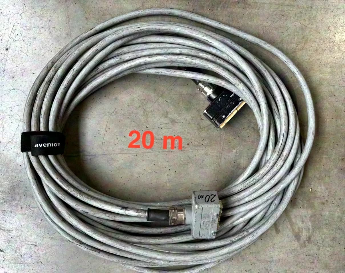 Harting, Wieland & EPIC grey load multicore cable with 16-pin plug/coupler – 20m | other lengths available