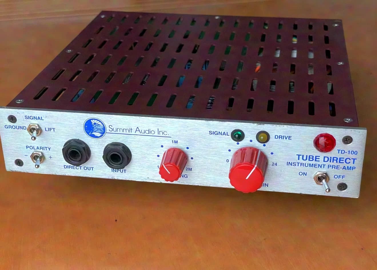 HighEnd! SUMMIT AUDIO TD 100 Tube Preamp / DI Box - 1/2 19" - awesome!