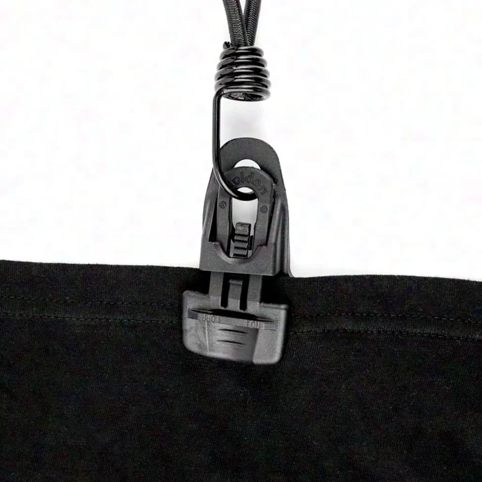 Holdon® Midi Clip black up to 100 kg gripping capacity