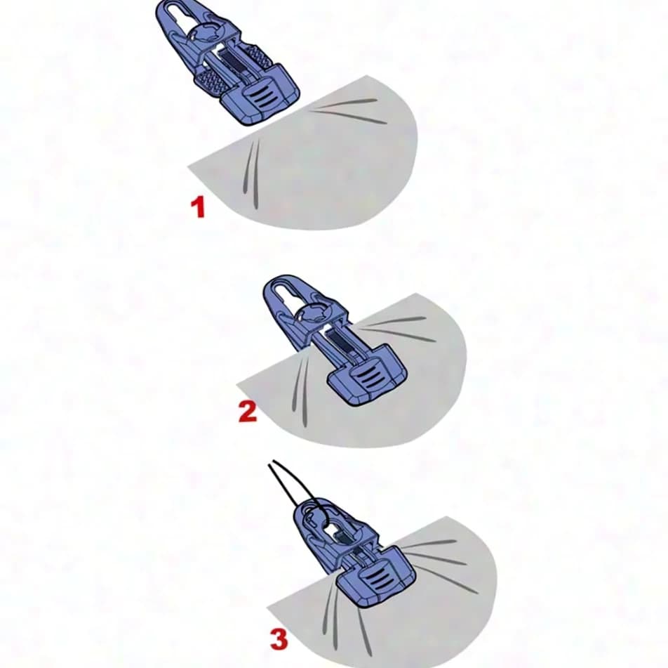 Holdon® Midi Clip black up to 100 kg gripping capacity