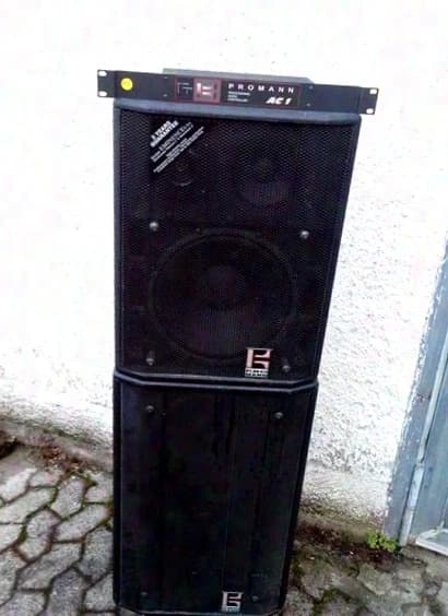 Hortus Promann PC 312 3-Way Top 12" and PB 512 2x12" Subwoofer Bass with Controller