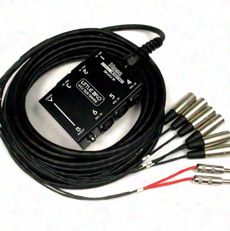 Hosa SH-6X2-50 / 15m Subsnake Distribution, New