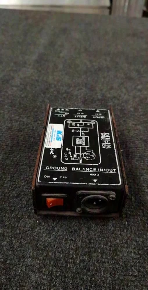 IMG Stage Line DIB-100 Passive DI Box 5 units available