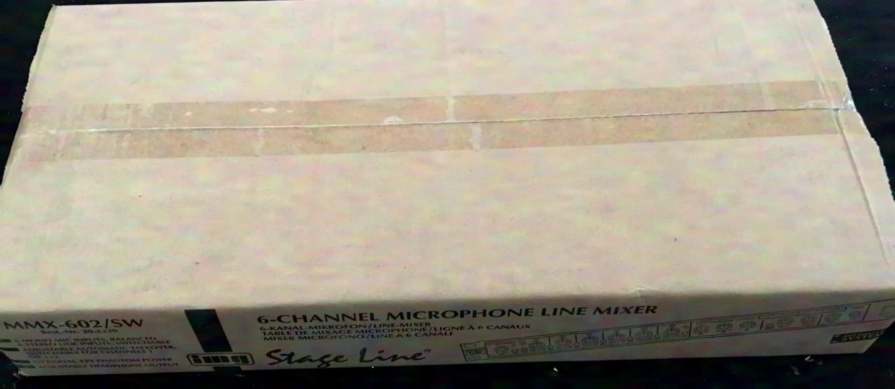 IMG Stage Line MMX-602 / MMX602 Microphone-Line Mixer, 6 Channels, NEW ITEM