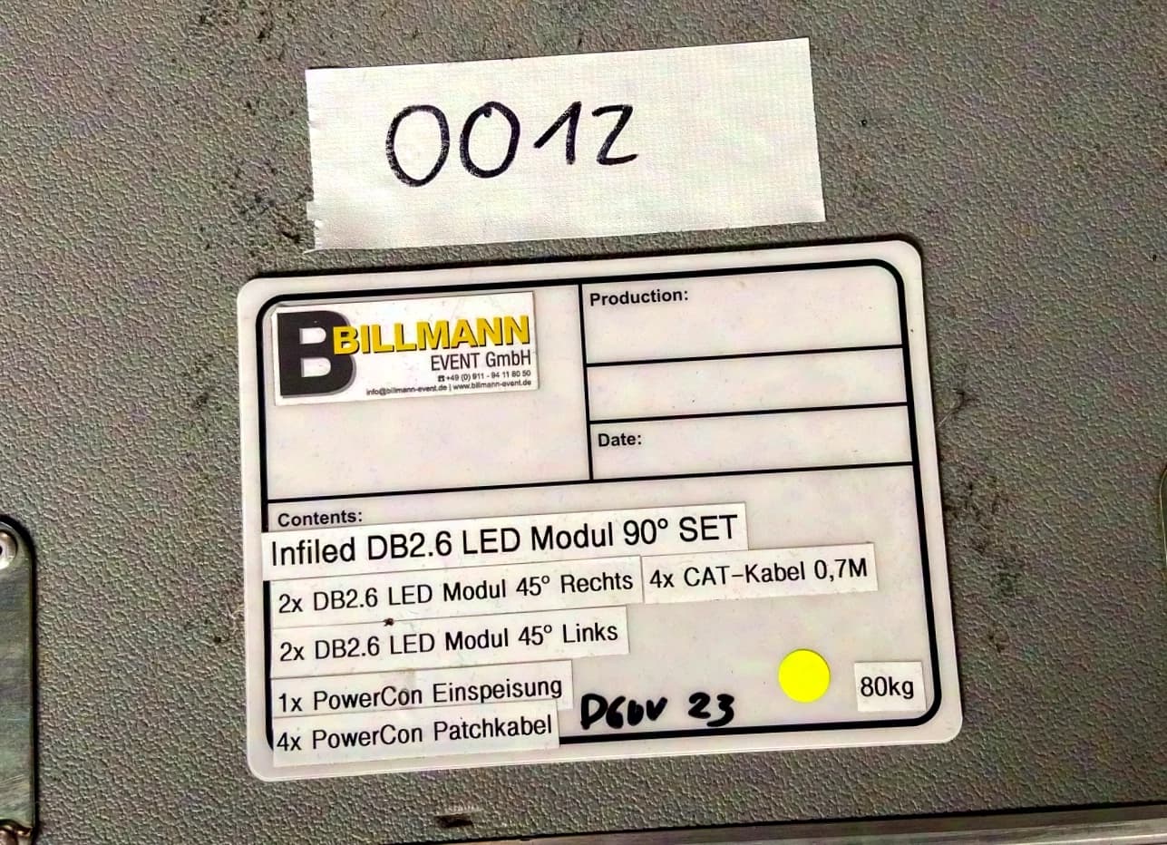 INFiLED DB2.6 LE Cabinet 45° incl. Case
