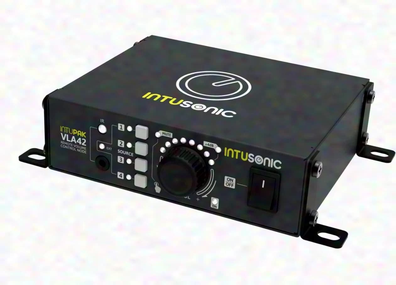INTUSONIC VLA42 volume controller 4-IN-1 remote-controllable