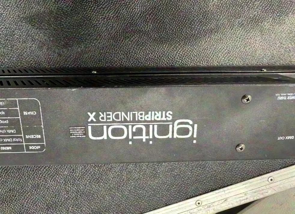 Ignition Ignition Strip Blinder X Bar, 10xGU10 lamps, DMX512, 1/2/5/10 channels