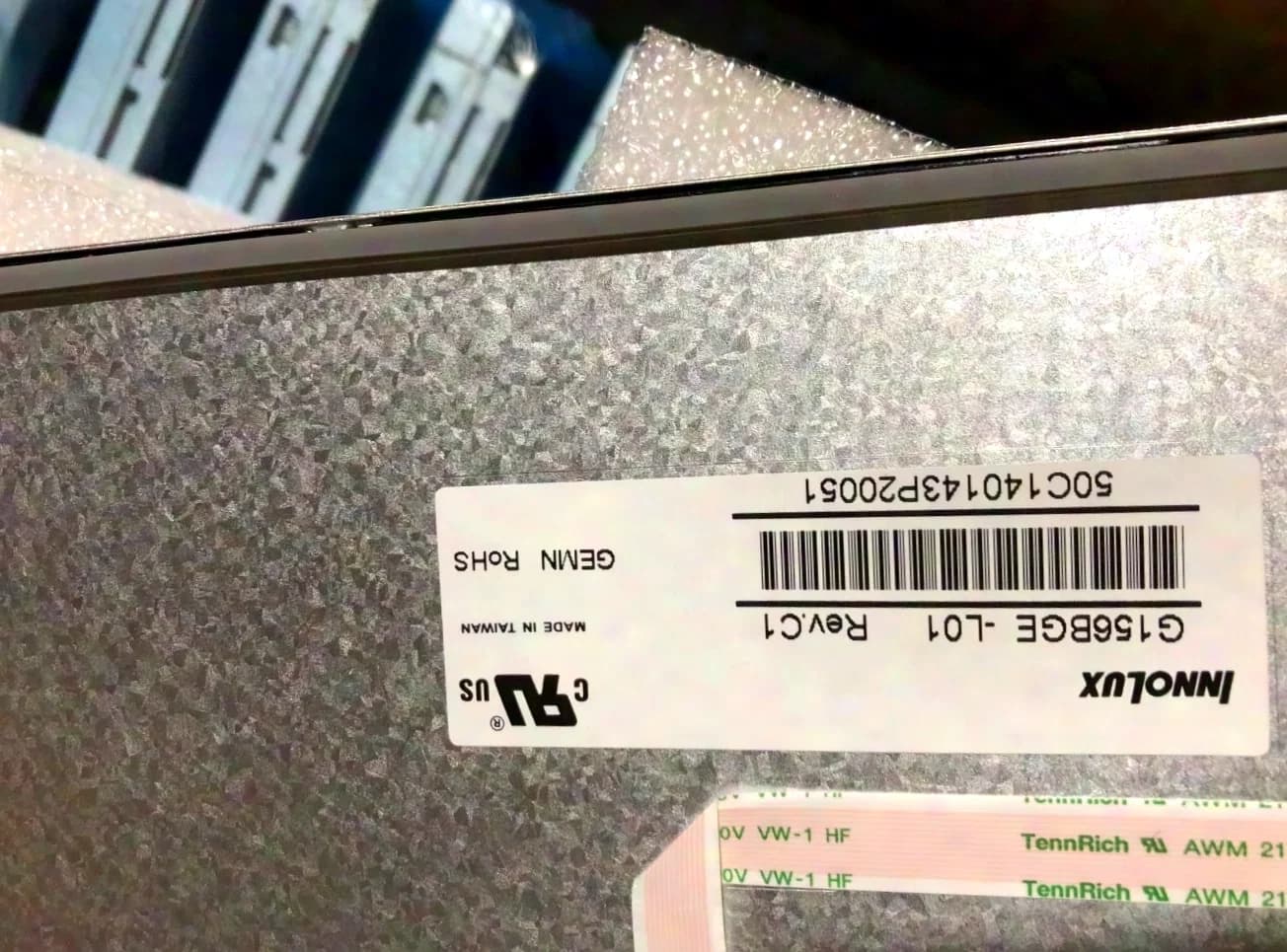 Innolux G156BGE-L01 15,6" a-Si TFT-LCD Panel Display, Monitor Installation