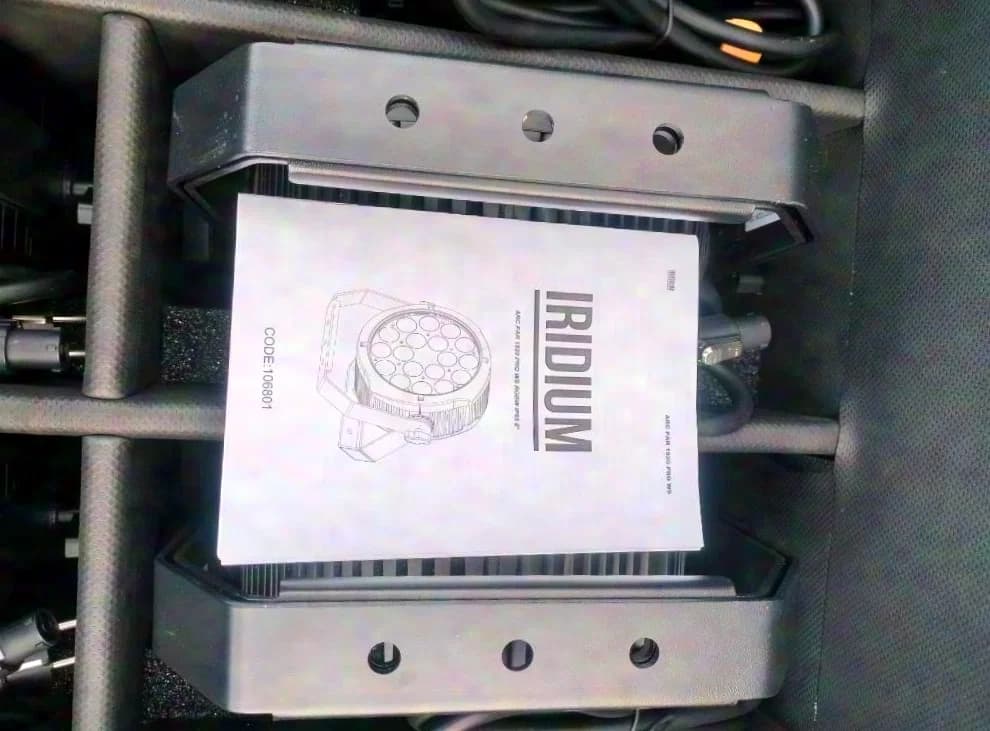 Iridium Set Outdoor Floodlight in Case ARC PAR 1820 Pro 18x20W