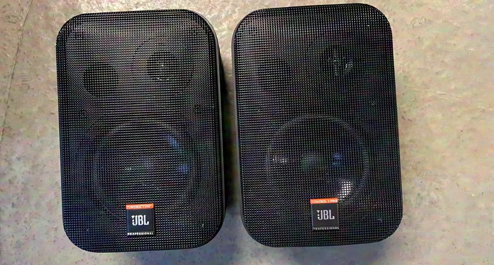 JBL Control 1Pro pair of 2-way compact speakers