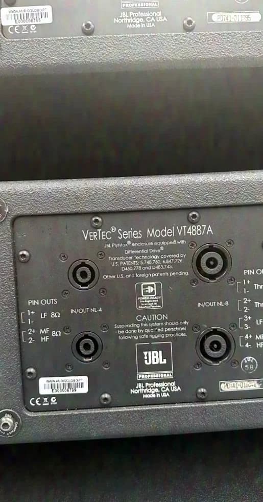 JBL VERTEC VT4887A SET