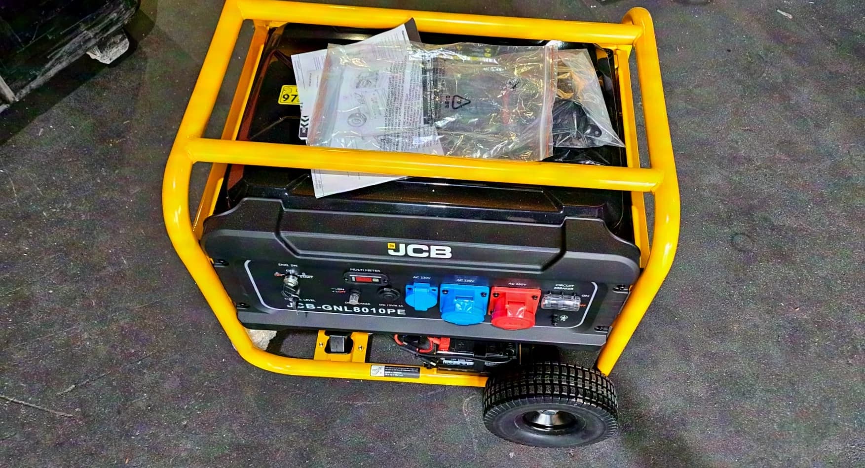 JCB Generator GNL8010PE, 7.5KW