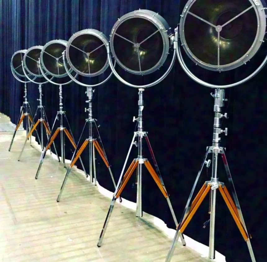 JTE PATT 2013 with stands and flightcases