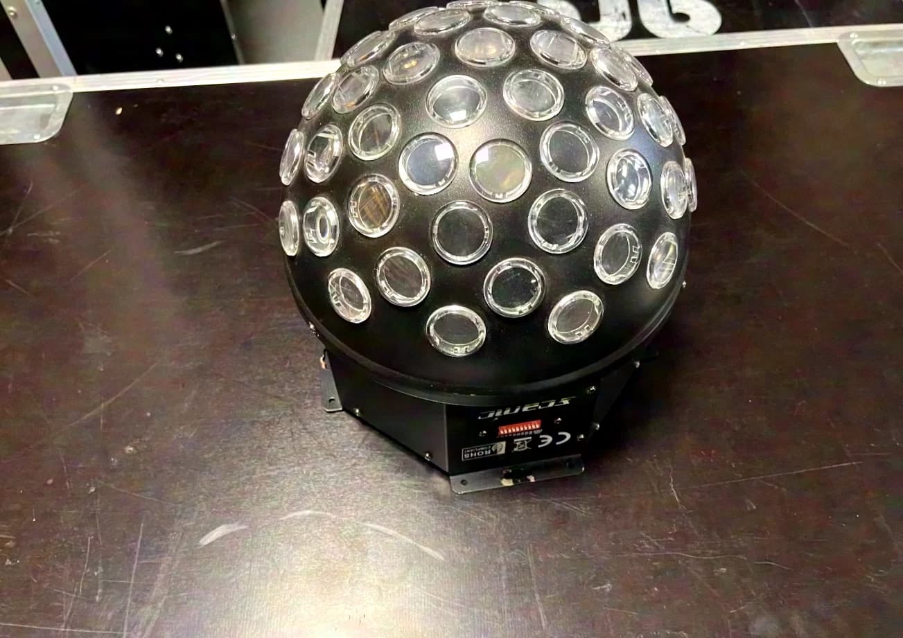 Jiubiaz LED Ball Effect LED RGB DMX Same construction as Eurolite B15