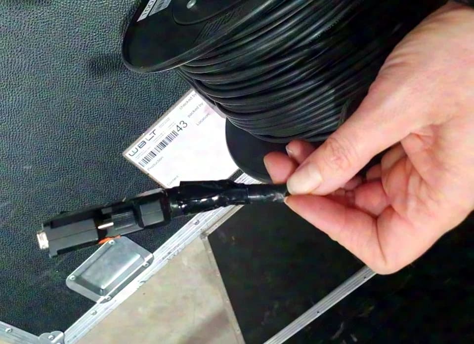 KRAMER DVI Fiber Cable 100 m C-4FDM 328 Plug/Plug "always specify the following No.: 11*"