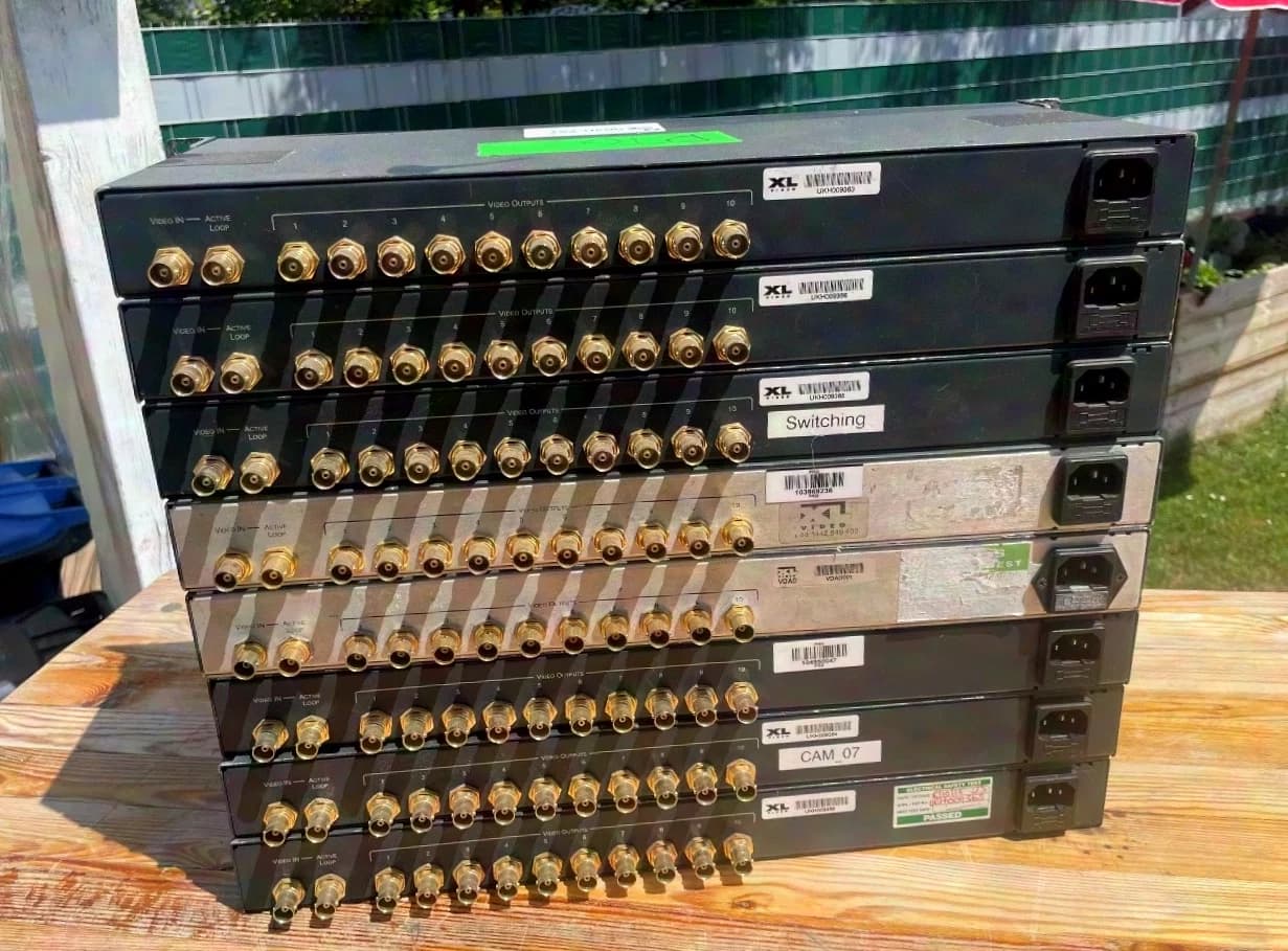 KRAMER VM-10HDxl 3G 1:10 HD/SD – SDI Distribution Amplifier, 8 units