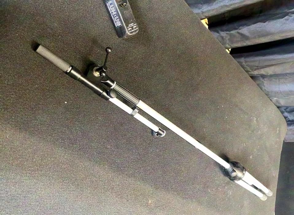 K&M white microphone stands