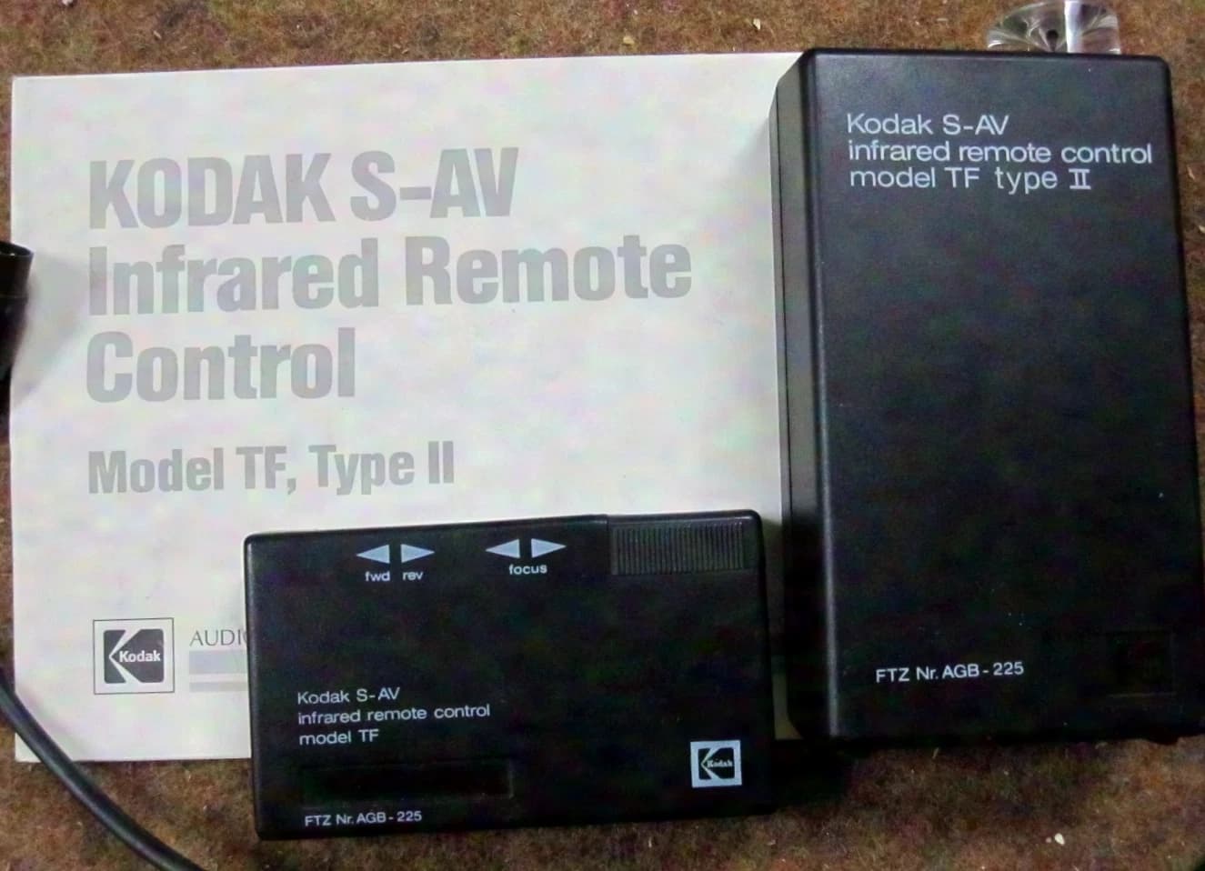 Kodak S-AV Infrared Remote Control Model TF Typ II Infrared Remote Control