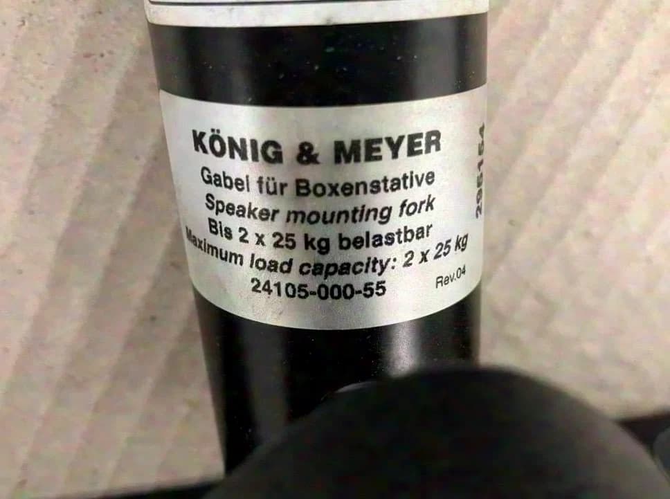 König & Meyer Fork for speaker stand 24105