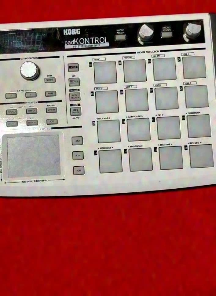Korg padKontrol / Midi Studiocontoller