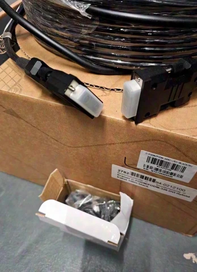 Kramer C-FODM/FODM-328 DVI Hybrid Cable 100m black