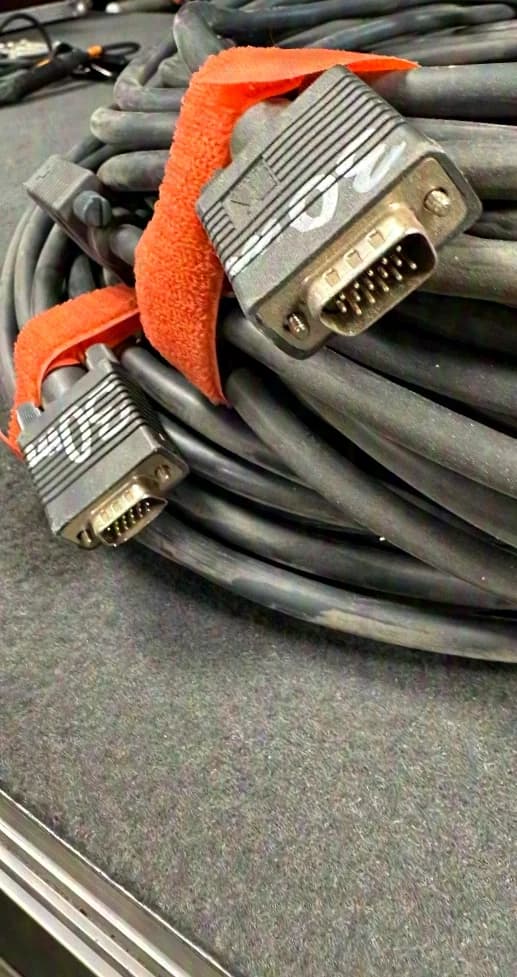 Kramer VGA Cables 8 pcs. 112m, (30m, 20m, 15m 10m, 5m, 1m)