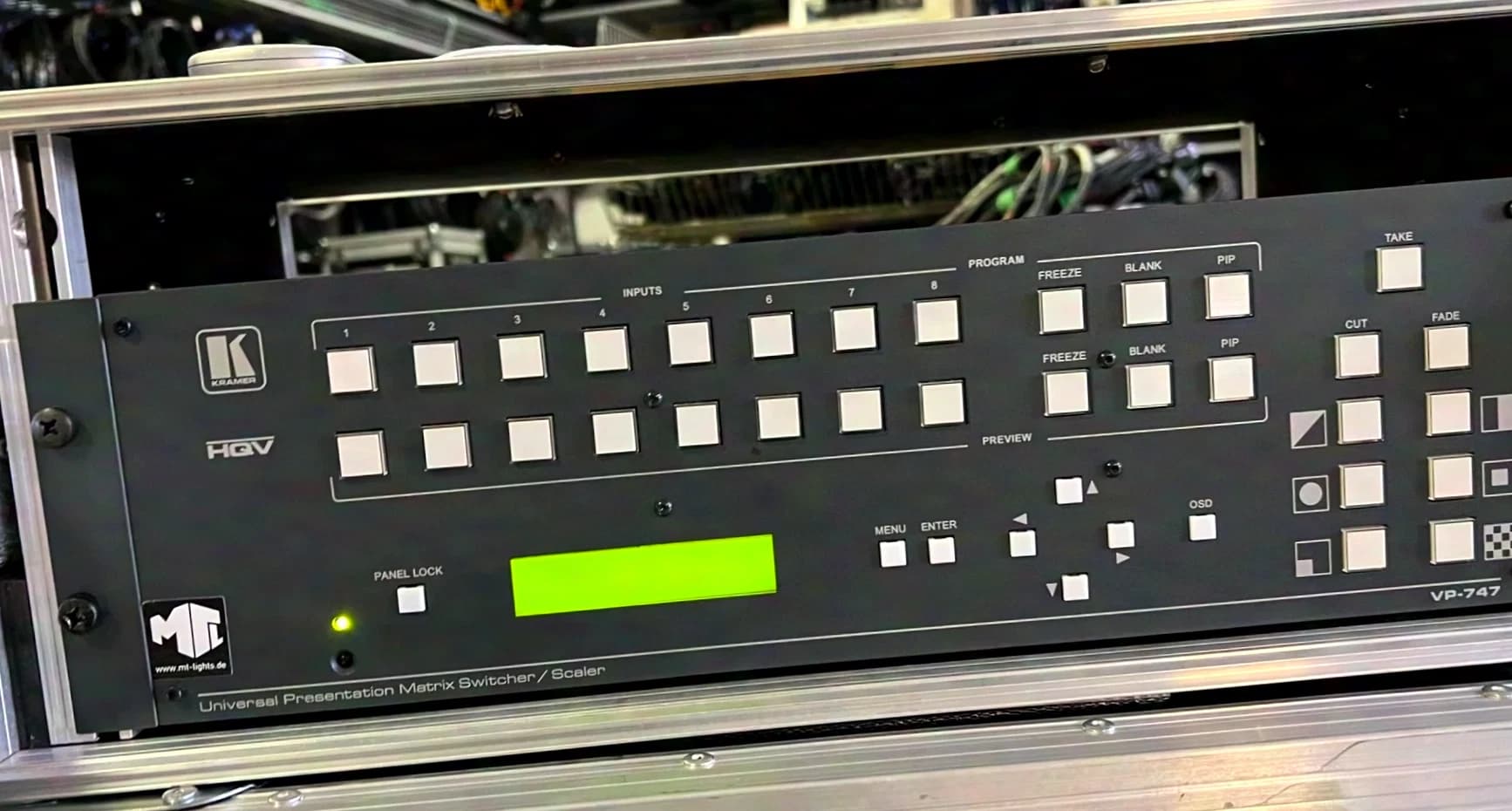 Kramer VP-747 Dual Scaler Seamless Switcher