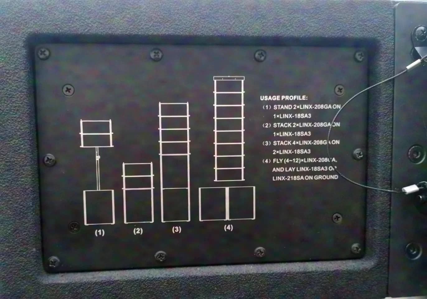 LAX AT208A Top + AT118BA Bass 2600W PA Line Array