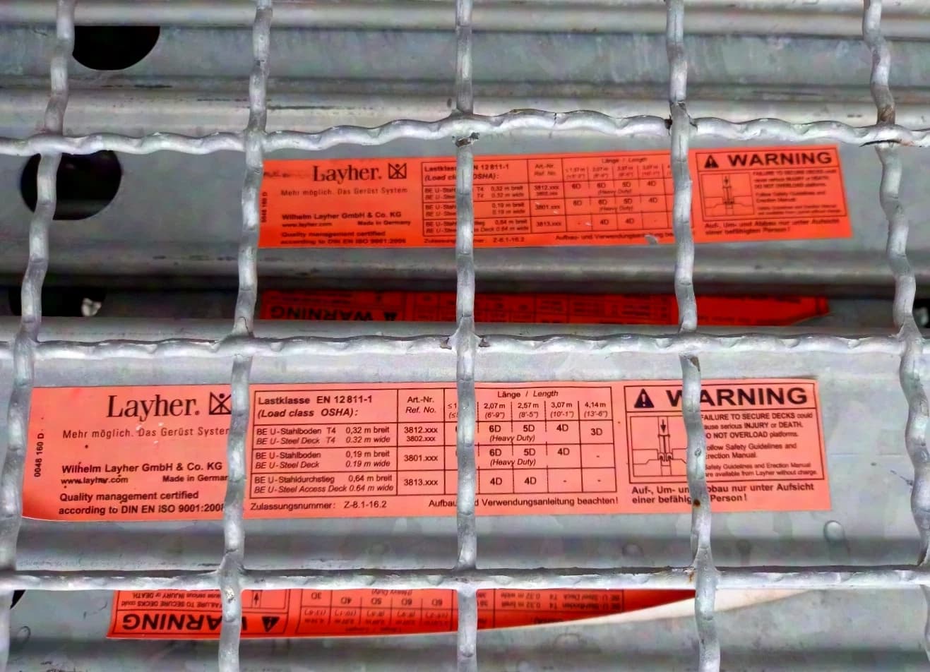 LAYHER steel deck 3812 0,73 x 0,32 m