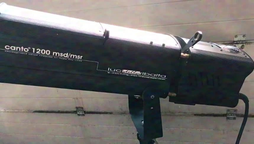 LDR Canto 1200msd/msr MK2 Followspot