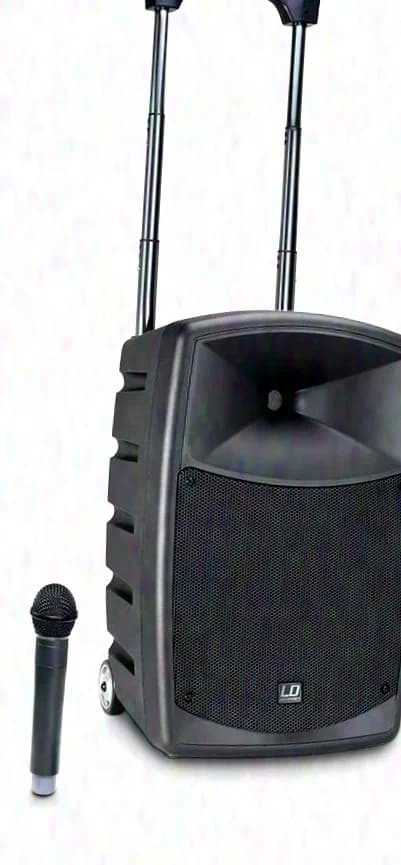LD Systems ROADBUDDY 10 B5 Battery-Powered Bluetooth Speaker with Mixer and Wireless Microphone